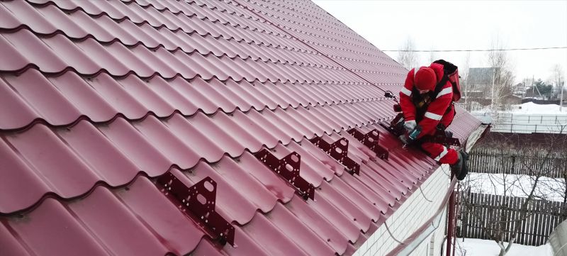 Metal Roof Installation detail